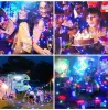 Żarówki LED Kolorowe obrotowe światła na pokój rodzinny Party Taniec urodziny DJ Bar Karaoke Christmas Wedding Show Bar Club