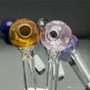 Coloured Bubble Glass Direct Burning Pot Wholesale Bongs Oil Burner Pipes Water Pipes Glass Pipe Oil Rigs Smoking