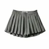 Summer Pleated Skirt High Waisted Women Sexy Mini s Vintage Black Korean Tennis s White Short Casual 230301