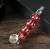 Tubos coloridos de liga de metal de metal Herb Tobacco Filtro portátil Tela de prata Pipes removíveis Handpipes fumando manuseio inovador design fácil cigarro limpo DHL