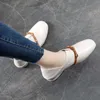 Klänningskor 2020 Nya kvinnor PU -läder loafers blandade damer balettlägenheter skor kvinnliga vårmockasin casual ballerina skor kvinnor skor l230302