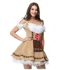 Casual klänningar eleganta för kvinnor 2023 Halloween jul cosplay maid klänning lolita enhetlig mode Oktoberfest kostymer
