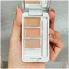 Concealer 3 Color Palette Creative Makeup Foundation Contour Cream 4.5G Drop Delivery Health Beauty Face Dht5J