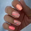 Ложные ногти 24pcs Nail Art