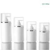 Storage Bottles 10 X 250/300/400/500ML Lotion Pump Bottle White PE Plastic Shampoo Empty Cosmetic Container Facial Cleanser Essential Oil