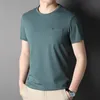 Men's T-Shirts High End Summer Brand Designer Luxury Tops Urban Mens t Shirt Vip Short Sleeve Casual Classic Fashion Mens Clothing 230302