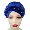 Ubranie etniczne 2023 African Cap Women Wedding Headtie Hats Hats Lady Ghead Opakowanie