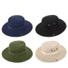 Bosse été Style chaud Camping alpinisme crème solaire chapeaux chapeau en plein air pêche chapeau de soleil chapeau de pêcheur 4 couleurs