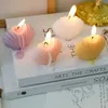 Candle Kawaii Mini Seashell Smokeless Scented Cute Presents Romantic Wedding Candles Aromatherapy Faint Fragrance for Relaxing