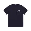 Erkek Tişörtler Moda Erkekler T-Shirt 2023 Louiseity Yeni Pamuk Yumuşak Kırışıklık Dayanıklı Baskı Mektupları Günlük Öğrenci Çift Kısa Astar Viutonity 08-07