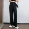 Women's Pants Korean Women's Corduroy Wide Leg Slim Straight Autumn/Winter 2023 Plush Thickened Casual