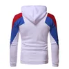 Men's Hoodies 2023 Men Autumn Long Sleeve Patchwork High Quality Pullovers Hooded Sweatshirt Jersey De Hombre Moda #3