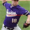 College Huskies baseball zszytana koszulka 44 Joe Wainhouse 12 Kaiser Weiss 7 Braiden Ward 9 Willie Maciver AJ Graffanino