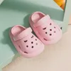 Slipper Summer Children's Slippers Outdoor Beach Boys Girls Hole Shoes EVA Comfortable Soft Slides Home Non-slip Breathable Baby Sandals T230302