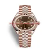 10 Style Panie 31 mm Datejust zegarek 279165 279173 279175 18K Rose Gold 2813 Ruch Mechaniczne automatyczne zegarki dla kobiet