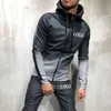 Sweats à capuche masculine Sweatshirts Custom Logo sets Pantalons à capuche Deux pièces de survêtement décontracté.