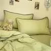 Kuddar A Class Cotton Home Solid Color Pillowcase Student Dormitory Soft Comfort 48x74cm Modern Simple Style 2 PC 230301