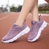 Designer women spring breathable running shoes black purple black rose red womens outdoor sports sneakers Color34