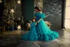 New Arrival Fluffy Mother And Me Tulle Dresses outfit Ruffles With Train Plus Size For Photo Shoot Mom and Daughter Tulle Evening Dress