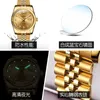 Wristwatches JSDUN Watch Men's Mechanical Movement Set Automatic Winding Stainless Steel Sapphire Waterproof Business Wrist