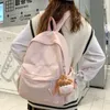 Backpack JOYPESSIE Fashion Girl Cute Waterproof Bookbag Teenagers Mochila Kawaii Schoolbag Black Rucksack Women Shoulder Bag