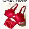 Bras Sets V S Sexy Women Laces Exy Letter Bra e calcinha Conjunto de roupas íntimas de roupas íntimas lingerie et push up sem eamless rosa uit217a