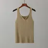 Women's T Shirts Women's Summer Sleeveless Casual Knitted Ribbed Tops Basic Loose Solid Color Tank Tee