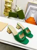 2023 G-Slipper slipper slide Women's Interlocking Cut-out Sandals Shoes Lady Flip Flops Slip On Beach Slide Flat Casual Walking Discount Footwear EU 35-42