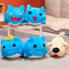 Doll Cute cartoon meow worm sticky tongue dog plush toy, soft doll gift for girls factory wholesale