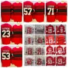 2022 RECER RETRO HOCKEY Jerseys 71 Dylan Larkin 23 Lucas Raymond 53 Moritz Seider 57 David Perron 40 Henrik Zetterberg 9 Gordie Howe 19 Steve Yzerman 13 Pavel Datsyuk