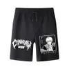 Shorts pour hommes Chainsaw Man Print Shorts pour hommes Summer Breaable in Sport Shorts Harajuku Anime Loose Pants Unisex Streetwear Casual Pants G230301