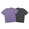 Herren T-Shirts Batik Lila Grau Cavempt C.E T-Shirt Herren Damen 1 1 Hochwertiges Washed Made Old CAV EMPT C.E Streetwear T-Shirt G230301