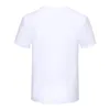 男性デザイナーティーTシャツ23SSトライアングルラベルプリント半袖コットン女性ホワイトM-3XL