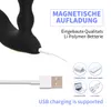 Hinterhof Analplug Vibration Prostata-Massagegerät G-Punkt Mann und Frau Paare teilen Vibration Männer verwenden Masturbationsgerät Sexprodukte GS12