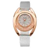 Orologi da polso Top Brand Donna Casual Quarzo Plastica Cinturino in pelle Orologio analogico Bracciale da polso Diamante Donna Lusso 1 pezzoOrologi da polso