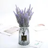 Decorative Flowers 5 Fork Lavender Home Decoration Plastic Fake Flower Desktop Wedding Chambre Bonsai Tree