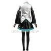 Anime Super Alloy Miku Cosplay Costumes Dress Girl's Cloth any size PU leather Y0903270C