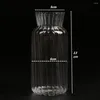 花瓶の配置北欧の創造的な透明なコンテナテーブル花瓶植物ボトルガラスの植木鉢