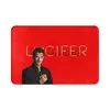 Carpets Lucifer Morningstar Floor Mat Decor Door Rugs For Bedroom Kitchen Anti-Slip Bath Mats Tv Show