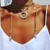 Collier de coulage de cou boucles boho minimaux