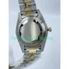 Orologio automatico da uomo in cristallo di zaffiro di qualità eccellente 41mm / 36mm Quadrante blu / bianco / giallo Lunetta liscia lucida Bracciale Oyster Orologi da coppia unisex Nuovo arrivo