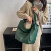 Bolsos de noche Bolso de hombro de cuero suave para mujer Bolsos de diseñador de lujo Marca Laptop Casual OVersize Travel Tote Vintage Mano grande