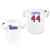 야구 17 Doug Remer baseketball 맥주 야구 저지 스티치 #44 Joe Cooper Film Jerseys