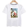 Erkek Tişörtleri Anime Şehir Avcıları T-Shirt Retro Karikatür Unisex Sıradan Moda Sokağı Harajuku Erkek ve Kadın Tshirt