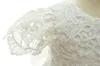 Girl's jurken pasgeboren witte prinsesjurk babymeisjes doop jurkjes paasbabyjurk 1 2 jaar verjaardag lange baby doopjurken w0224