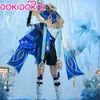 Anime -kostuums Wanderer Scaramouche Cosplay Game Genshin Impact Dokidokir Cosplay Come Genshin Impact Wanderer Cosplay Christmas Z0301