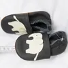 Primeiros Walkers Sapatos para bebês internos Elephant Pre Walker Rubber Sole Couro genuíno de alta qualidade Banda de elástico