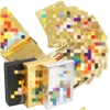 ألعاب البطاقات 55pcs Gold Foil Cards Game Collection Board Battle Elf English Manufacture Wholesale Drop Dropress Toys GI DH8GD