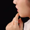 クラスターリングSinya AU750 18Kゴールドダイヤモンドリングと女性用の天然淡水真珠のお母さんの女性の女性