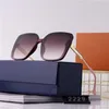 Tasarımcı Güneş Gözlüğü 2229 Marka Erkek Kadınlar Ayna Klasik Yuvarlak Sunglasse UV400 Gözlük Metal Altın Çerçeve Güneş Gözlükleri Polaroid Gölgeli Işınlar Güneş Gözlüğü Kutu